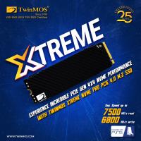TWINMOS 1TB M.2 PCIe Gen4 NVMe SSD 7500-6800Mb/s (Soğutuculu) NV1TBG42280